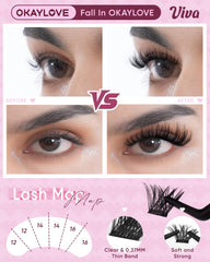 OKAYLOVE Lash Bond & Seal visual secures wear