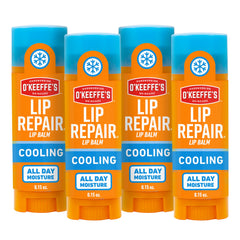 O'Keeffe's Lip Repair lip balm stick original delivers moisture and protection for dry lips.