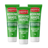 O'Keeffe's Working Hands tubo de 1 oz para alivio de la sequedad extrema.