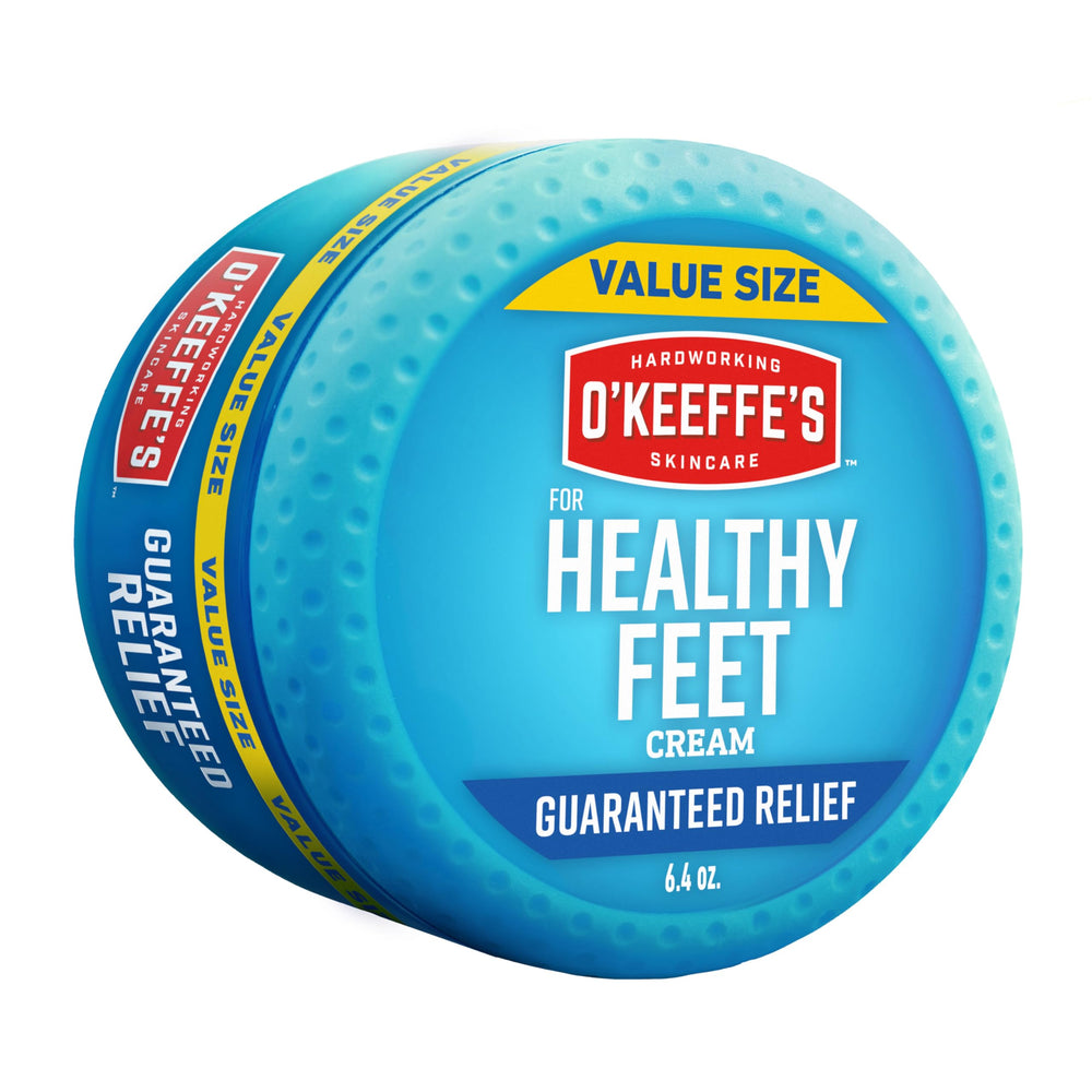 Crema O'Keeffe's para Pies Saludables en envase de 6.4 oz, hidratación profunda