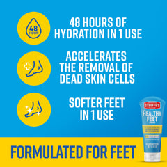 O'Keeffe's Shea Butter moisturizing formula forms a protective barrier on skin