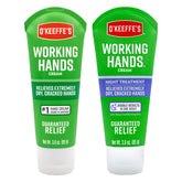 O'Keeffe's Working Hands crema concentrada para manos secas, alivio inmediato.