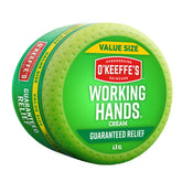 Crema de manos O'Keeffe's Working Hands en bote para sequedad extrema.