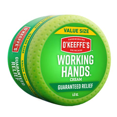 Crema de manos O'Keeffe's Working Hands en bote para sequedad extrema.
