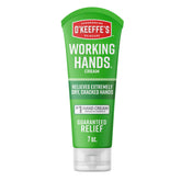 Crema de manos O'Keeffe's Working Hands en tubo de 7 oz para alivio de sequedad.