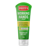 O'Keeffe's Working Hands Intense Renewal crema en tubo de 3 oz, suaviza manos asperas.