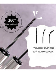 Waterproof, smudge-proof Okerker Mascara resists sweat and rain for neat lashes