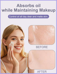 Okerker oil blotting paper refill sheets for ongoing shine control.