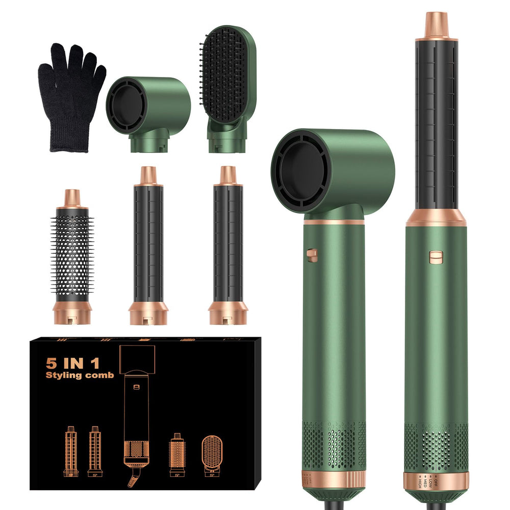OKWRAP vortex airflow for quick, even drying with the 5-in-1 dryer brush