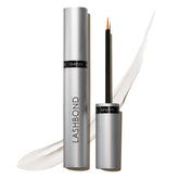 Olaplex LashBond Serum bottle close-up, showcasing healthier-looking lashes.