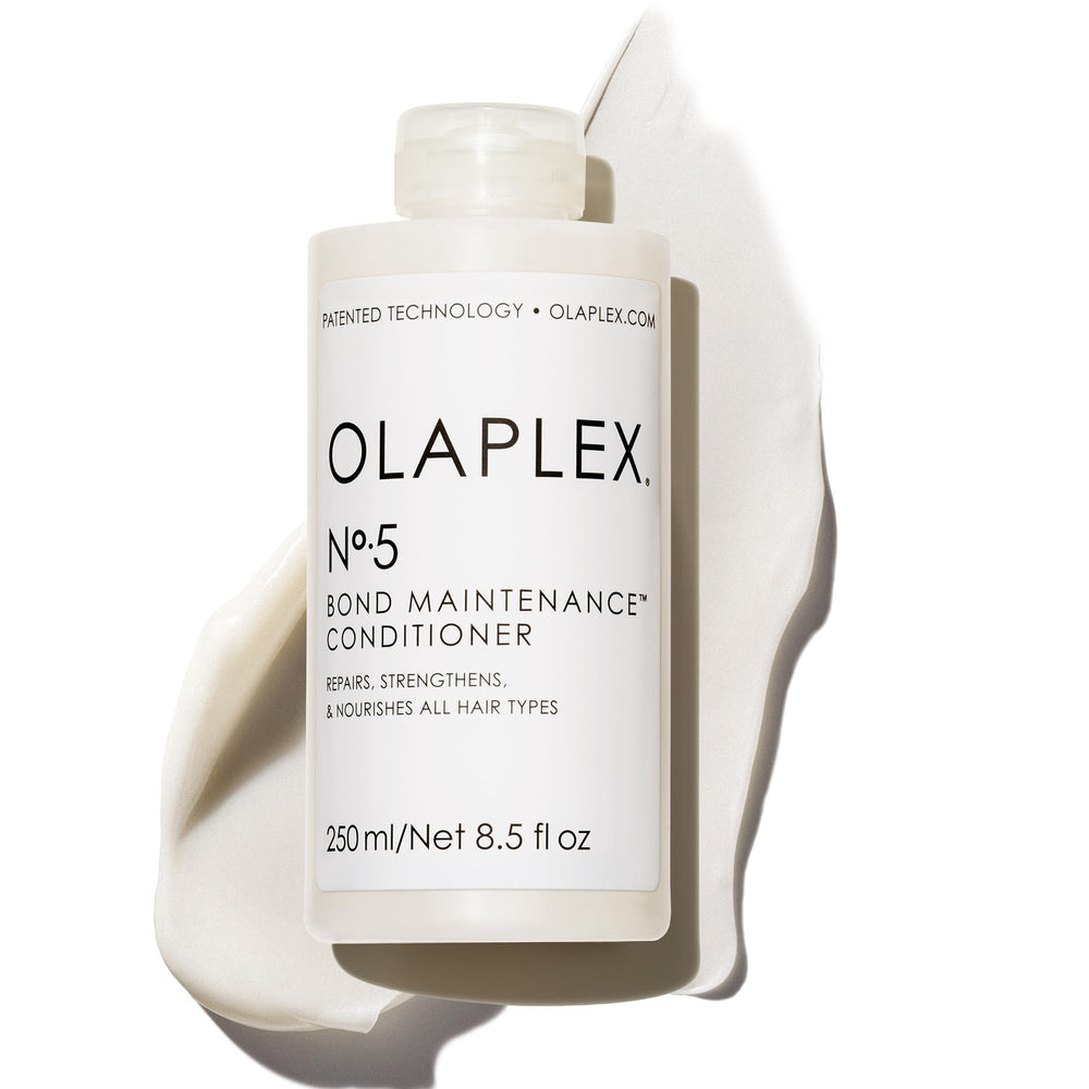 Olaplex Nº5 Bond Maintenance Conditioner bottle ready for detangling and hydration.