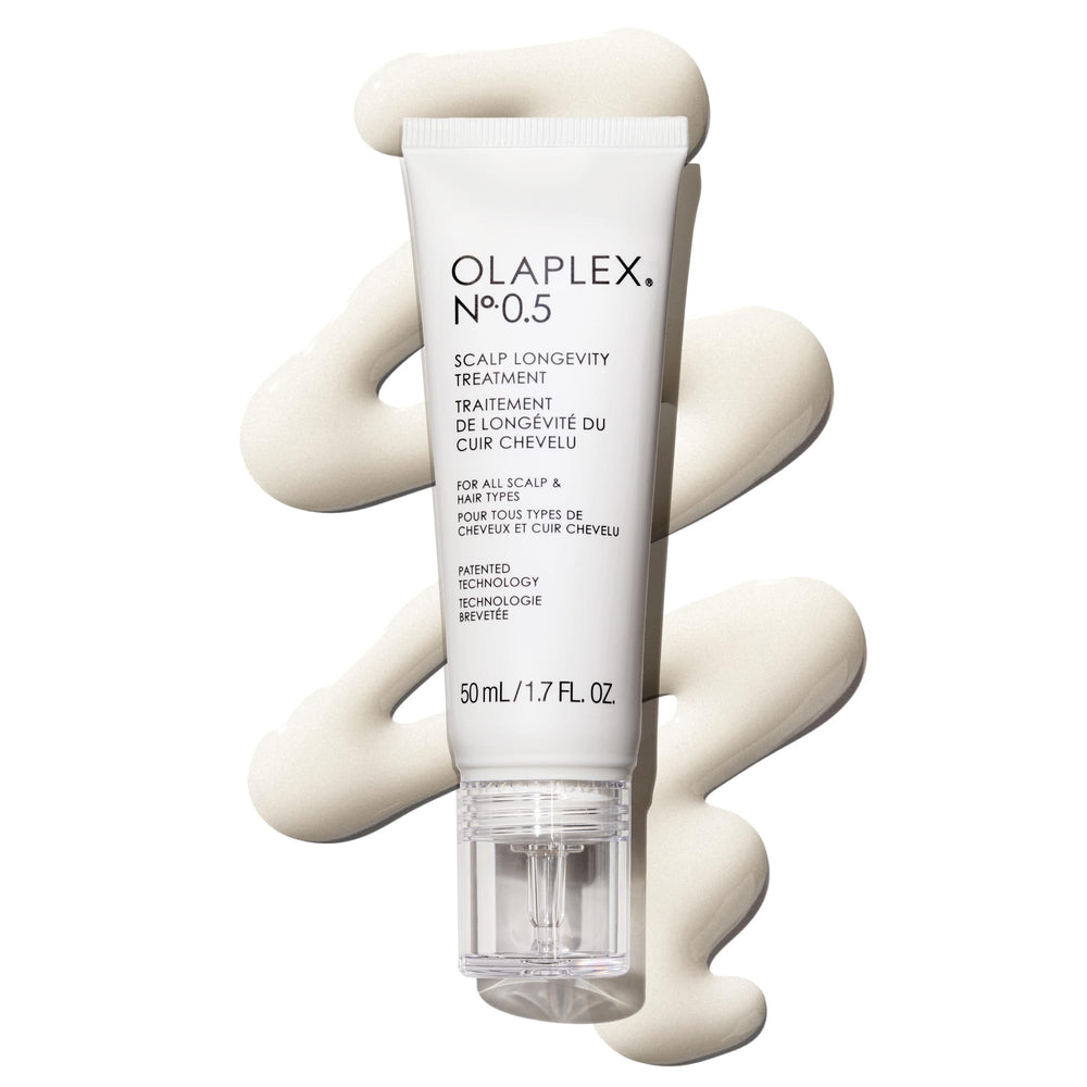 Olaplex No. 0.5 scalp serum bottle with pump for lightweight hydration