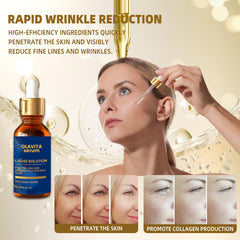 Ingredientes vegetales de Olavita Serum con vitaminas C y E para firmeza.