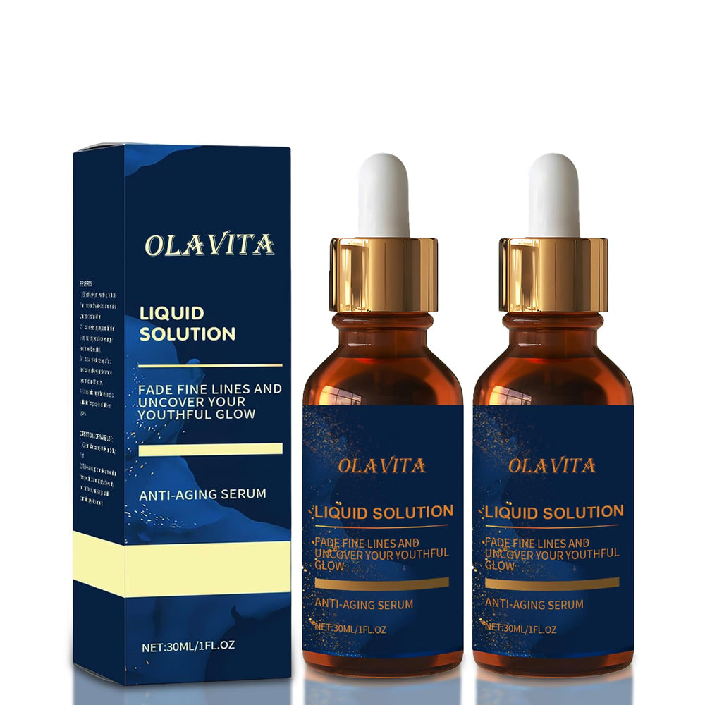 OLAVITA serum facial, botella elegante para rutina diaria y hidratación