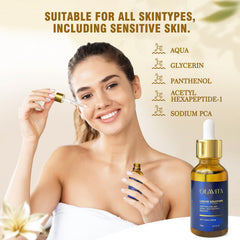 OLAVITA Serum Facial con Vitamina E suaviza la piel y aporta luminosidad.