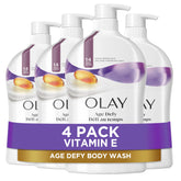 Olay Age Defying Body Wash bottle for a hydrating daily cleanse.
