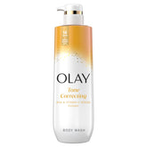 Olay Cuerpo tono-brillante: exfoliación para piel suave e hidratada