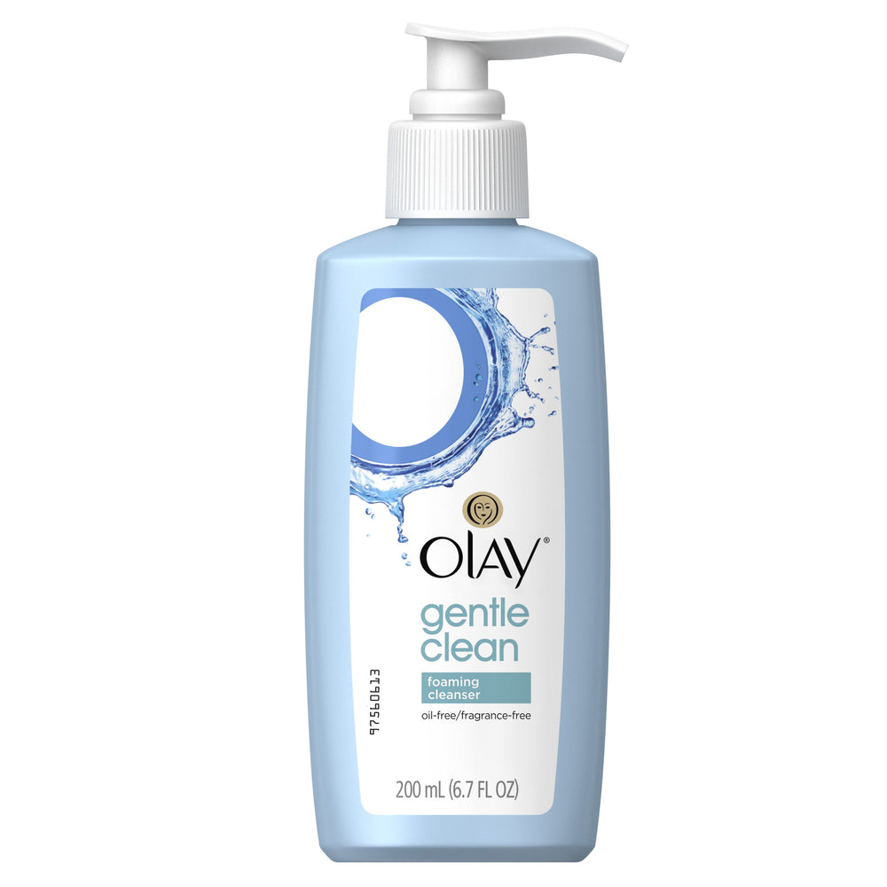 Olay facial cleanser for sensitive skin 6.7oz bottle for gentle daily cleansing