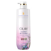 Olay Glinda Edición: botella de gel con espuma lujosa para hidratación diaria.