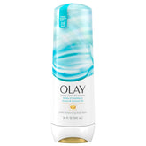 Olay Indulgent Moisture: vertido de la botella para hidratación suave durante la ducha.