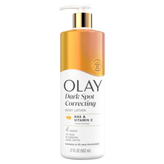 Olay Loción Corporal muestra botella, tono más uniforme para piel radiante
