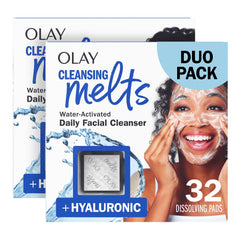 Olay Melts de limpieza activa al contacto con agua para una limpieza suave y profunda