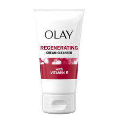 Olay Regenerist: botella del limpiador crema, ideal para limpieza profunda y rutina diaria.