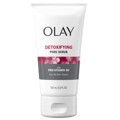 Olay Regenerist Desintoxicante Exfoliante para poros, frasco, limpieza profunda.