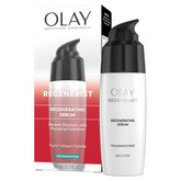 Olay Regenerist fragrance-free light gel serum bottle for daily hydration