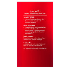 Olay Regenerist application on clean skin for smooth hydration