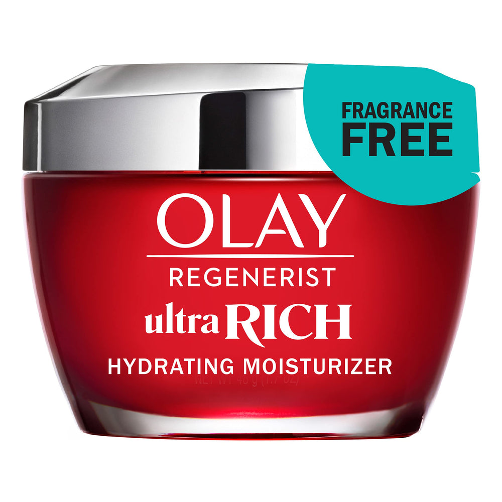 Olay Regenerist Ultra Rich crema facial sin fragancia para hidratación suave y duradera