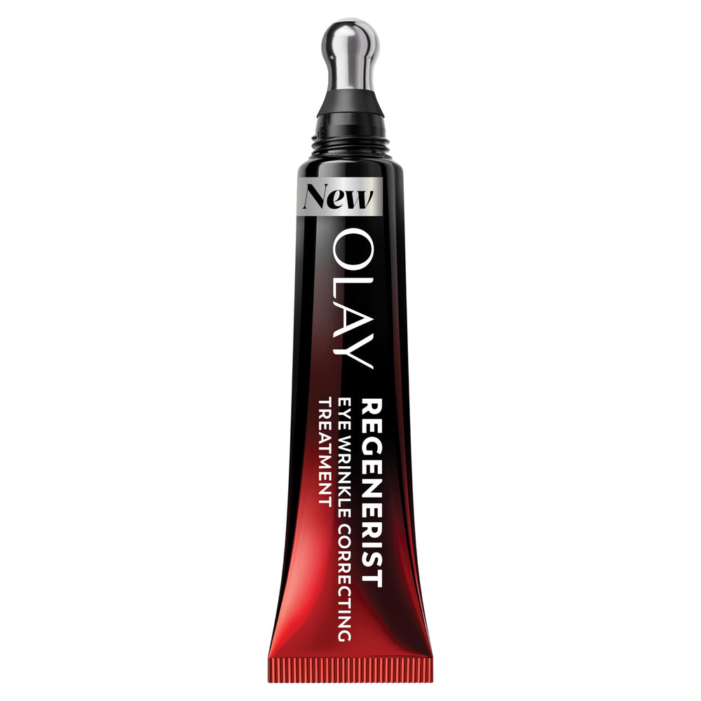 Olay Regenerist Under Eye Roller bottle easy fragrance-free daily use for hydrated under-eye skin