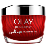 Olay Regenerist Whip cream-to-liquid transformation for fast absorption.