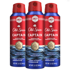 Old Spice 24/7 Signature Scent bottle front view for all-day freshness.