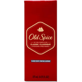 Old Spice after shave lotion classic bottle for refreshed skin.