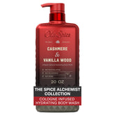 Old Spice The Spice Alchemist, botella: aroma cachemir y vainilla para uso diario.
