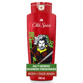 Old Spice Aquaman rey de Atlantis, jabón ducha para cuerpo y cara.