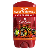 Bearglove de Old Spice, botella invisible, protección duradera frente al sudor.