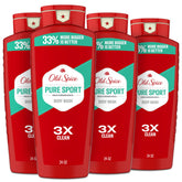 Old Spice botella ducha Pure Sport, aroma fresco que perdura todo el día