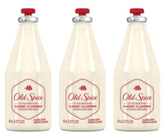 Old Spice Classic After Shave bottle front label shows timeless branding.