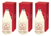 Old Spice Classic After Shave pack of three bottles displayed.