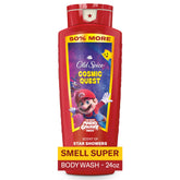 Old Spice Cosmic Quest bottle pour for daily refreshing cleanse.