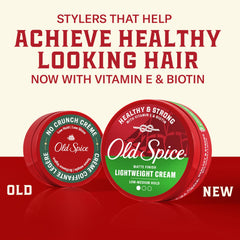 Old Spice crema, acabado mate para un look natural sin esfuerzo.