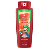Old Spice Desert Detour bottle front view showing 2-in-1 body and face wash.