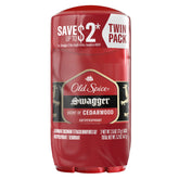 Desodorante invisible Old Spice para hombres, paquete de dos piezas, protección diaria contra el sudor.