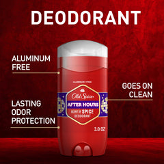 Aplicación suave del desodorante Old Spice para axilas frescas todo el día