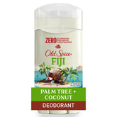 Old Spice desodorante sin aluminio Fiji con palmera y coco, frescura duradera todo el día