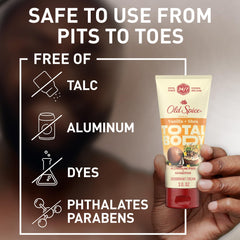 Old Spice frescura 24/7: crema suave y rápida absorción.