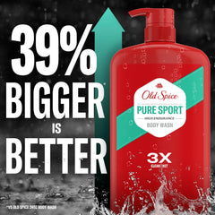 Old Spice High Endurance 24/7 shower freshness captured for daily confidence.