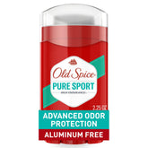 Old Spice High Endurance aluminum-free deodorant front view showing all-day odor defense.